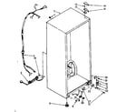 Kenmore 1068263310 cabinet parts diagram