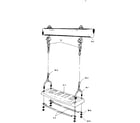 Sears 512725260 swing assembly diagram