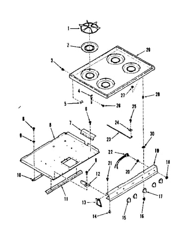 Illustration for main top section