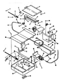 Illustration for broiler & oven burner section
