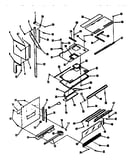 Illustration for upper oven pedestal section