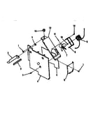 Illustration and parts list for blower section
