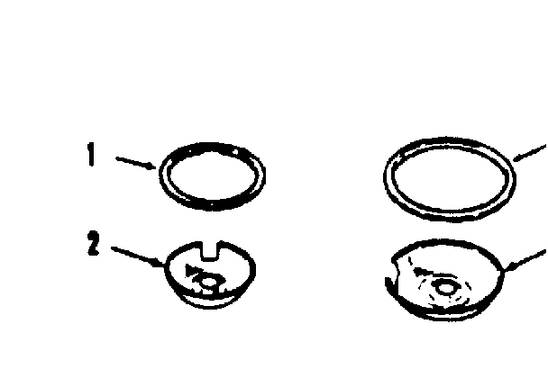 Optional porcelain pan and chrome ring kit
