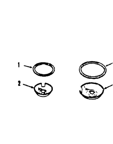 Optional porcelain pan and chrome ring kit