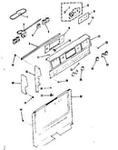Backguard section