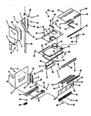 Upper oven pedestal section