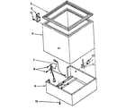 Kenmore 1988160586 cabinet parts diagram
