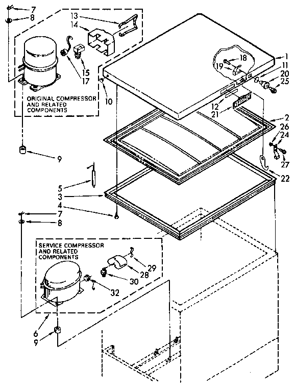 Door and units parts