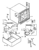 Cabinet and unit parts