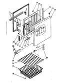 Shelf and door parts