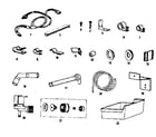 Kenmore 2538651792 ice maker installation parts kit #8085b diagram