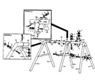 Sears 512720660 a-frame assembly diagram