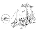 Sears 512720660 lawn swing hanger assembly diagram
