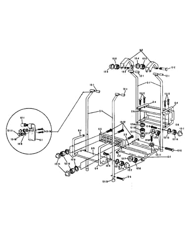 Lawn swing hanger assembly