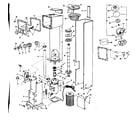Sears 167410020 replacement parts diagram