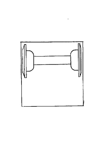 Hub shell (less axle set)