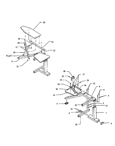 Bench frame