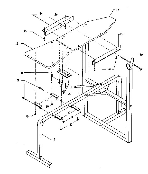 Bench frame