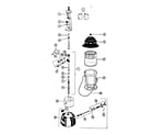 Sears 72873 replacement parts diagram