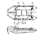 Sears 380602810 runabout boat diagram