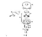 Tecumseh 1631-A rewind starter no. 590420 diagram