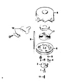 Rewind starter no. 590420