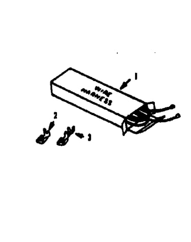 Wire harness and components
