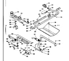 Kenmore 1197338311 oven and top burner parts diagram