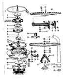 Motor, heater, and spray arm details