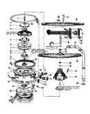 Motor, heater, and spray arm details