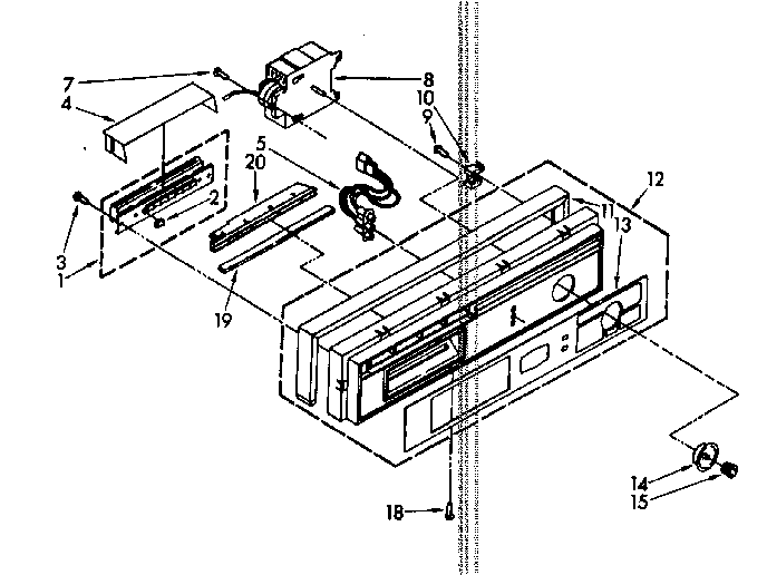 Control panel parts
