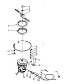 Heater, pump and lower sprayarm parts