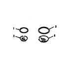 Optional porcelain pan and chrome ring kit no. 8068400