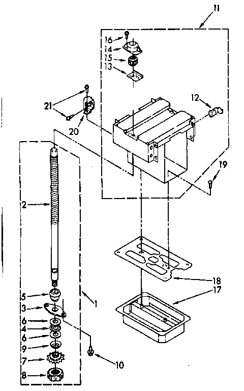 Powerscrew and ram parts