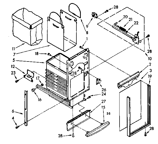 Container parts
