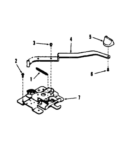 Oven door lock section