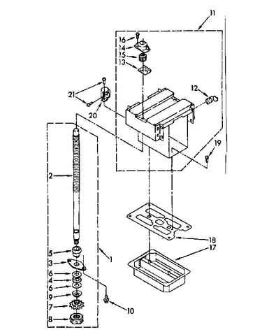 Powerscrew and ram parts