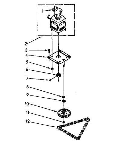 Motor and drive parts
