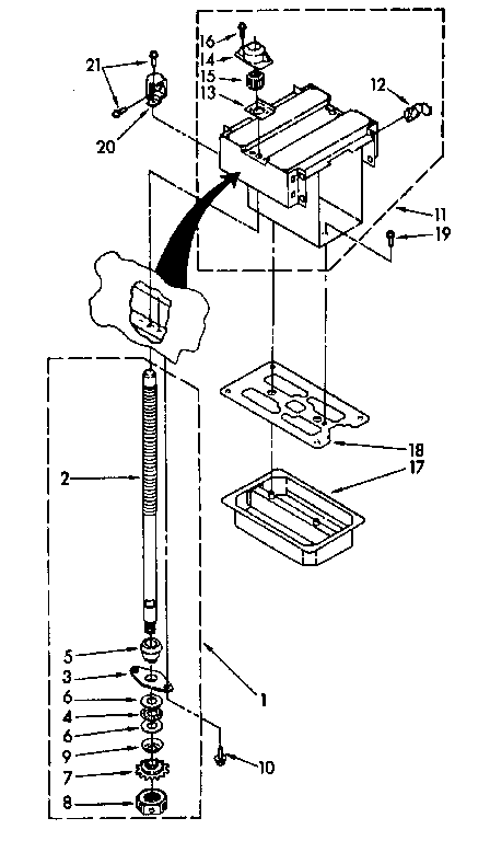 Power screw and ram parts