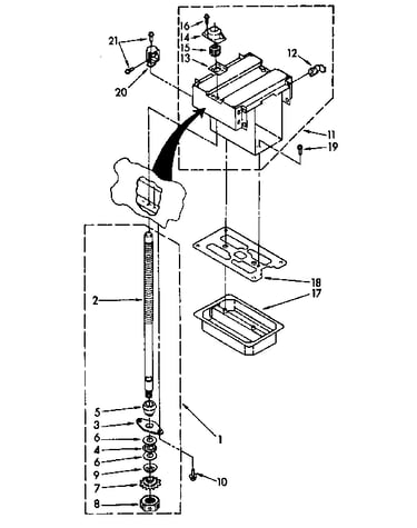 Power screw and ram parts