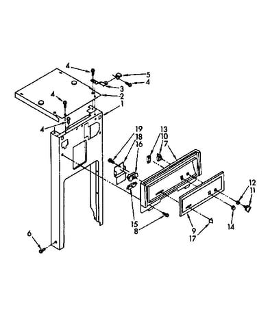 Panel and control parts
