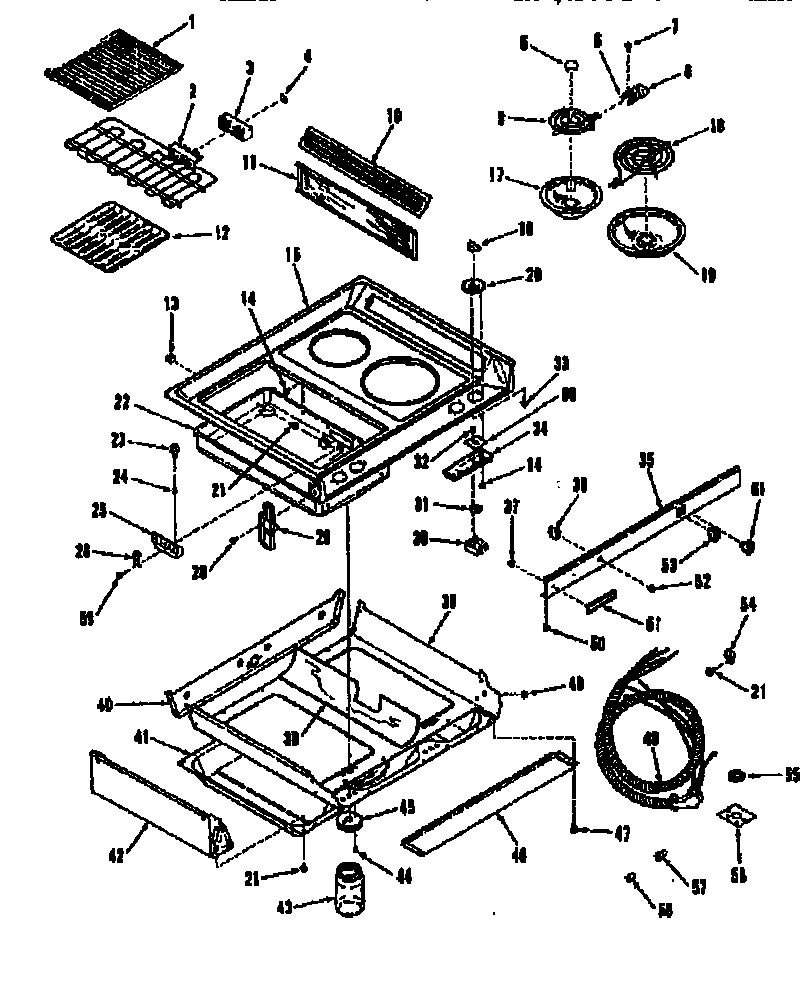 Main top section