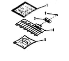 Kenmore 9114378690 optional electric grill module kit 4998640 diagram