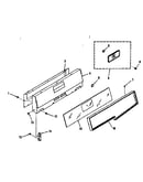 Backguard section