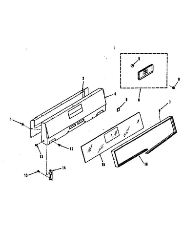Backguard section