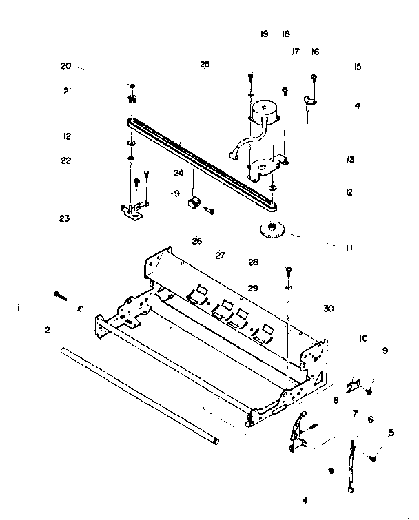 Chassis & carrier drive