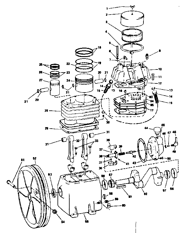 Crankcase assembly