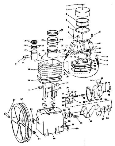 Crankcase assembly