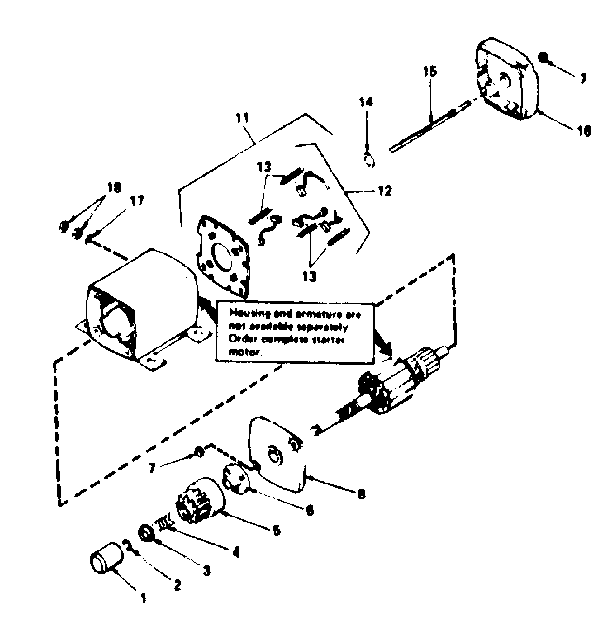 STARTER MOTOR