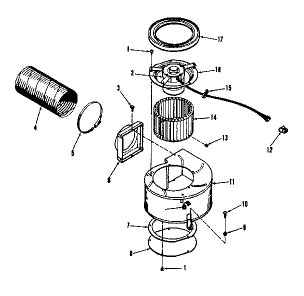Blower section